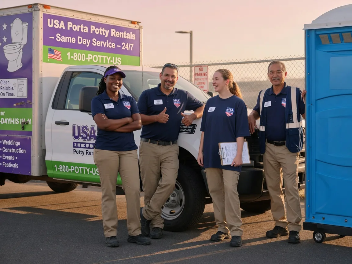 Porta Potty Rental company in Saint Benedict, OR